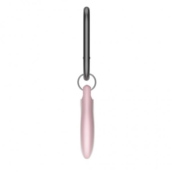KeyBudz AirTag Holder Secure Dock 4-pk Rosa