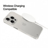 Just Mobile iPhone 15 Pro Deksel TENC Slim Fit Frost