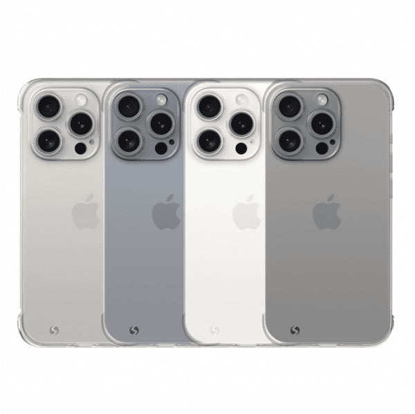 Just Mobile iPhone 15 Pro Max Deksel TENC Slim Fit Frost
