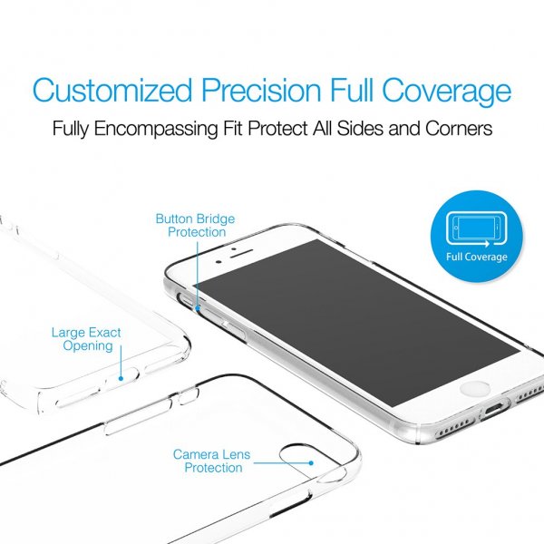 Just Mobile iPhone 7 Plus/iPhone 8 Plus Deksel TENC Air Transparent