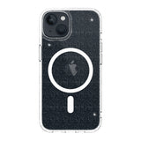 Just Mobile iPhone 14 Deksel TENC BlingBling MagSafe Transparent