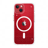 Just Mobile iPhone 14 Deksel TENC BlingBling MagSafe Transparent