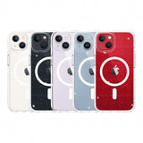 Just Mobile iPhone 14 Deksel TENC BlingBling MagSafe Transparent