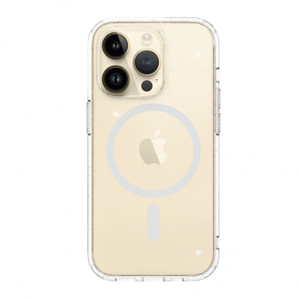 Just Mobile iPhone 14 Pro Deksel TENC BlingBling MagSafe Transparent
