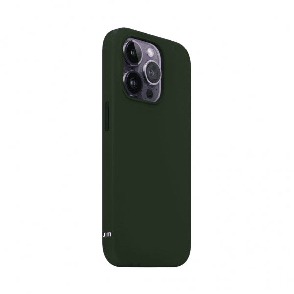Just Mobile iPhone 14 Pro Deksel TENC Silicone MagSafe Grønn