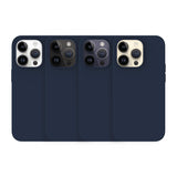 Just Mobile iPhone 14 Pro Deksel TENC Silicone MagSafe Blå