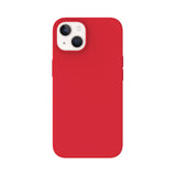 Just Mobile iPhone 14 Deksel TENC Silicone MagSafe Rød