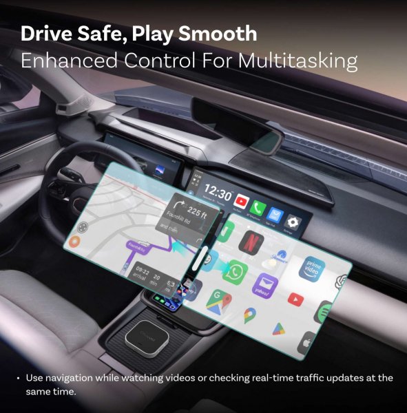 Ottocast Aibox E2 Apple CarPlay/Android Auto AI Box