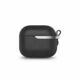 Moshi Pebbo Luxe AirPods 3 Deksel PU Skinn Sort