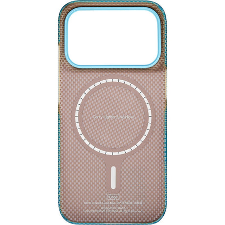 Pitaka iPhone 17 Pro/iPhone 18 Pro Deksel Edge MagSafe Lucid Blue