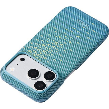 Pitaka iPhone 17 Pro/iPhone 18 Pro Deksel Edge MagSafe Lucid Blue