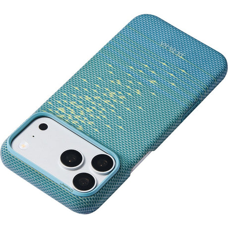 Pitaka iPhone 17 Pro Max/iPhone 18 Pro Max Deksel Edge MagSafe Lucid Blue