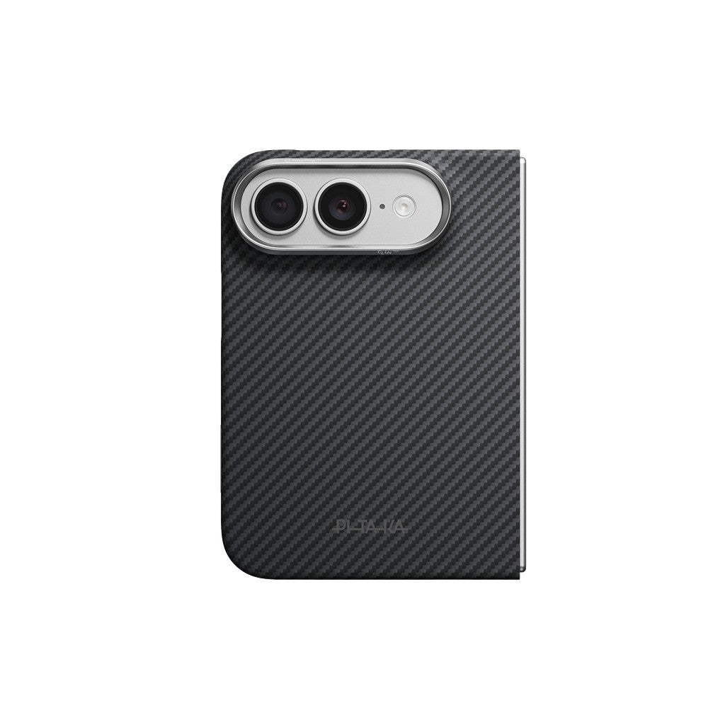 Pitaka iPhone Duo Deksel Edge MagSafe Black/Grey Twill