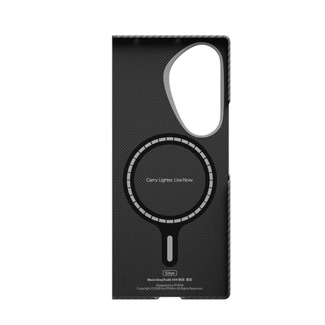 Pitaka Samsung Galaxy Z Fold 8 Ultra Deksel Edge Black/Grey Twill