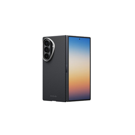 Pitaka Samsung Galaxy Z Fold 8 Ultra Deksel Edge Black/Grey Twill
