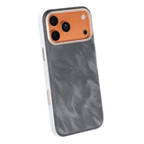 iPhone 17 Pro/iPhone 18 Pro Deksel Plumtekstur MagSafe Svart