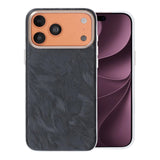 iPhone 17 Pro Max/iPhone 18 Pro Max Deksel Plumtekstur MagSafe Svart