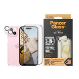 PanzerGlass iPhone 15 3-in-1 Bundle Set
