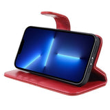 Nordic Covers iPhone 14 Pro Etui Essential Leather Poppy Red
