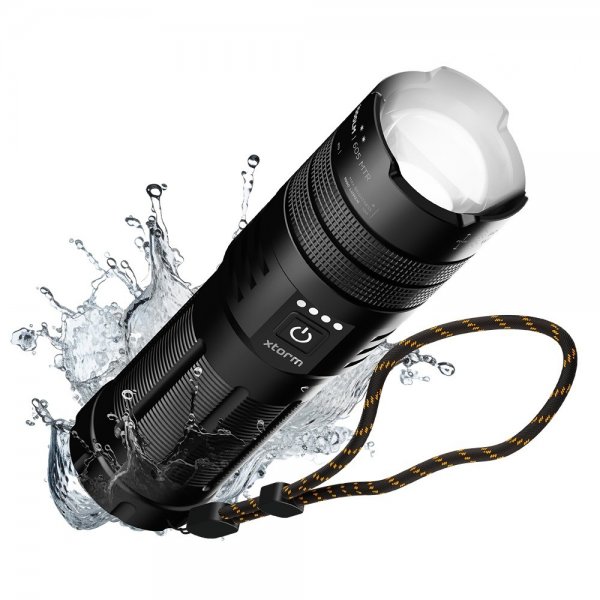 Xtorm Powerbank Flashlight 10 500 mAh USB-C PD 20W Svart