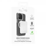 Puro Powerbank Mini Power Mag 4200 mAh Hvit