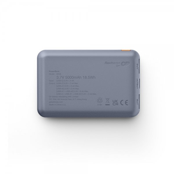 GP Powerbank Plus 5000 mAh Blå