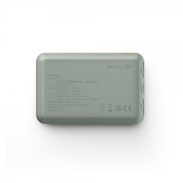 GP Powerbank Plus 5000 mAh Grønn
