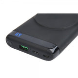 Deltaco Powerbank Wireless 10 000 mAh MagSafe Svart