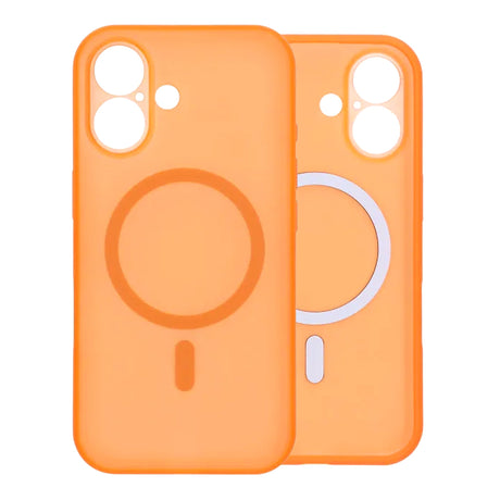 iPhone 16 Deksel Linsebeskyttelse MagSafe Oransje