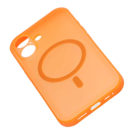 iPhone 16 Deksel Linsebeskyttelse MagSafe Oransje