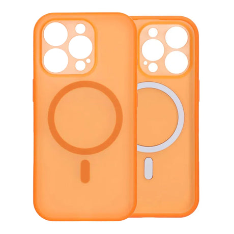 iPhone 16 Pro Max Deksel Linsebeskyttelse MagSafe Oransje