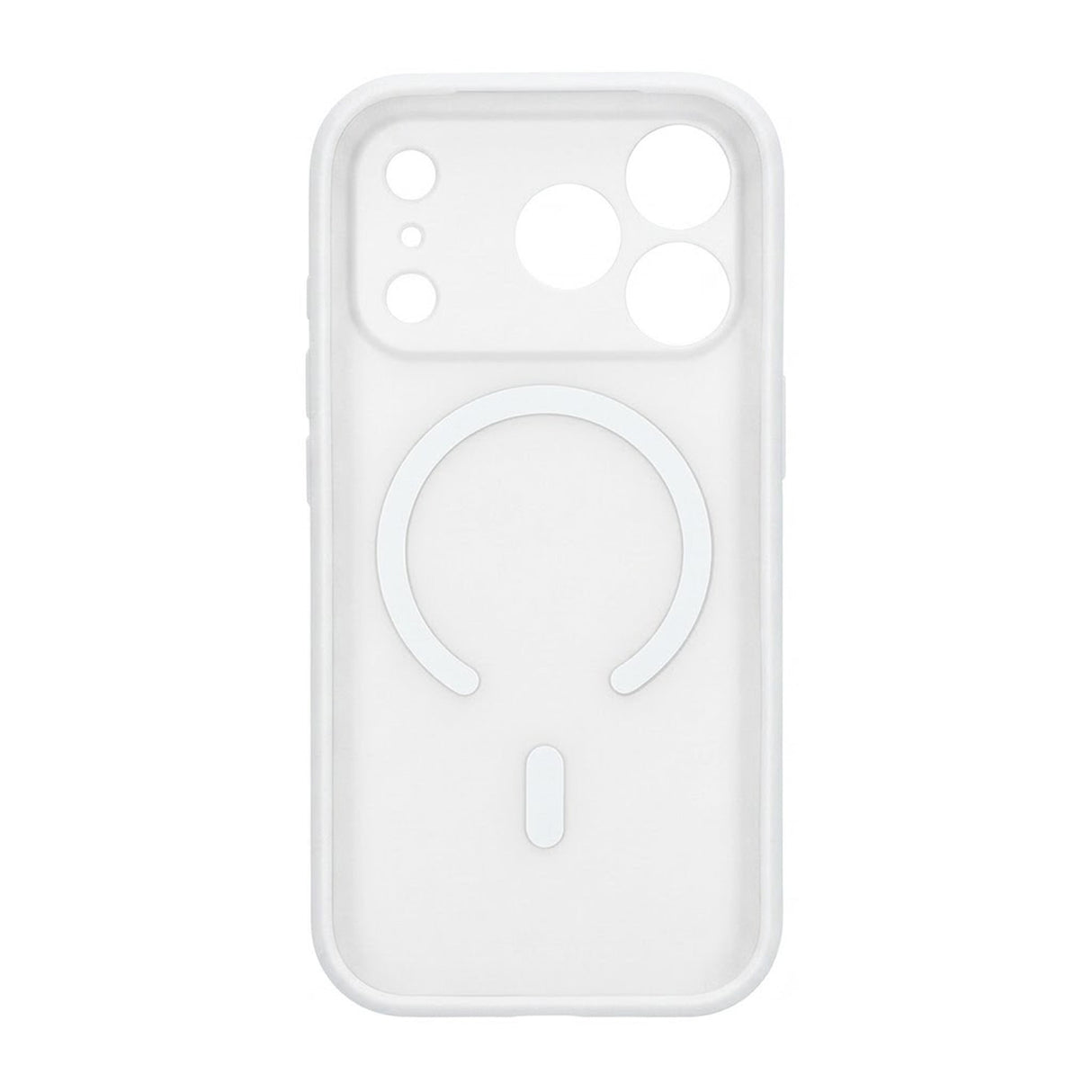 iPhone 17 Pro Max Deksel Linsebeskyttelse MagSafe Hvit