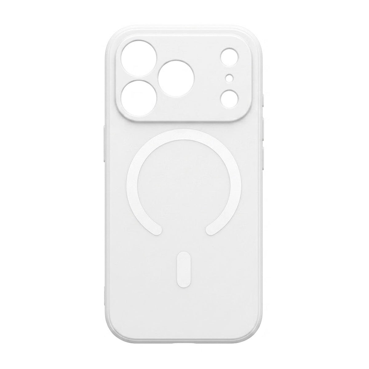 iPhone 17 Pro Max Deksel Linsebeskyttelse MagSafe Hvit