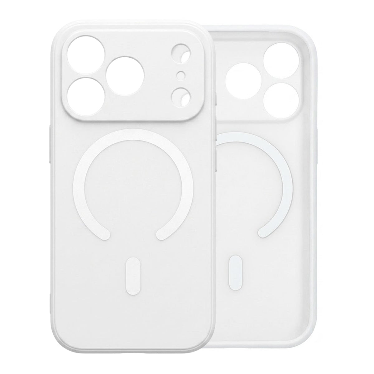 iPhone 17 Pro Max Deksel Linsebeskyttelse MagSafe Hvit