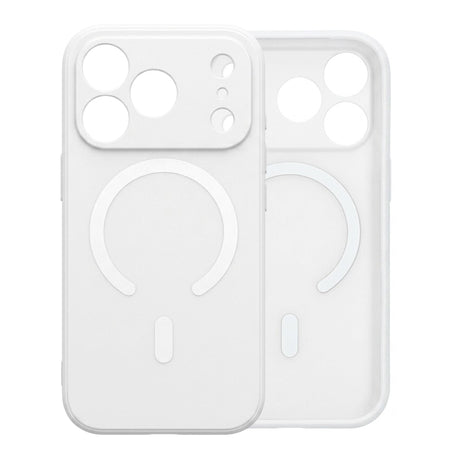 iPhone 17 Pro Max Deksel Linsebeskyttelse MagSafe Hvit