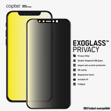 Copter iPhone Xs Max/11 Pro Max Skjermbeskytter PrivacyFilter Herdet Glass