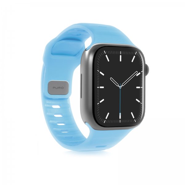 Puro Apple Watch 38/40/41/42mm Armbånd Glow Blå