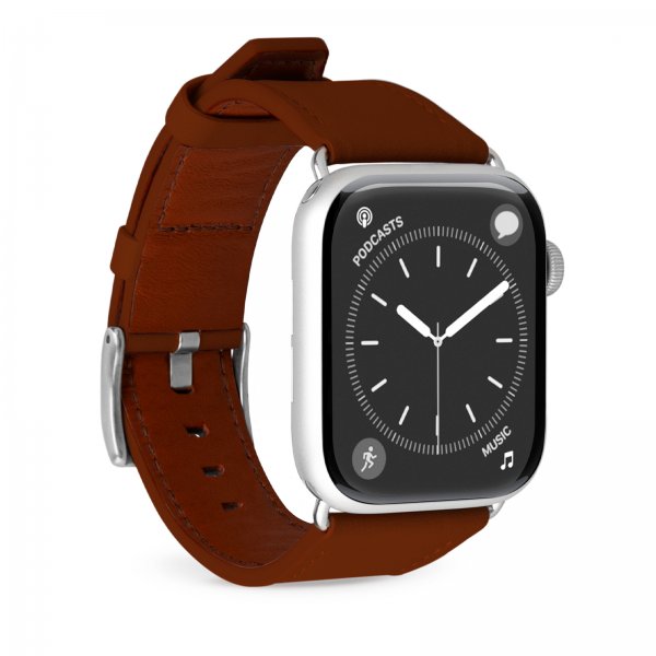 Puro Apple Watch 38/40/41/42mm Armbånd E-Classic Brun