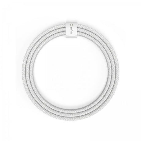 Puro Kabel Fabrik 2.0 60W USB-C til USB-C 1.5m Hvit
