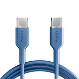 Puro Kabel TPE 25W USB-C til USB-C 1.5m Ice Blue