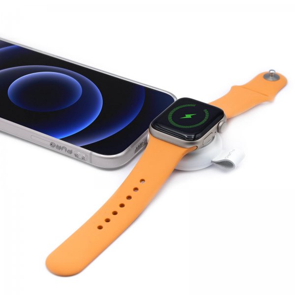 Puro Apple Watch Lader Power Go Mini Hvit