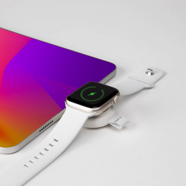 Puro Apple Watch Lader Power Go Mini Hvit