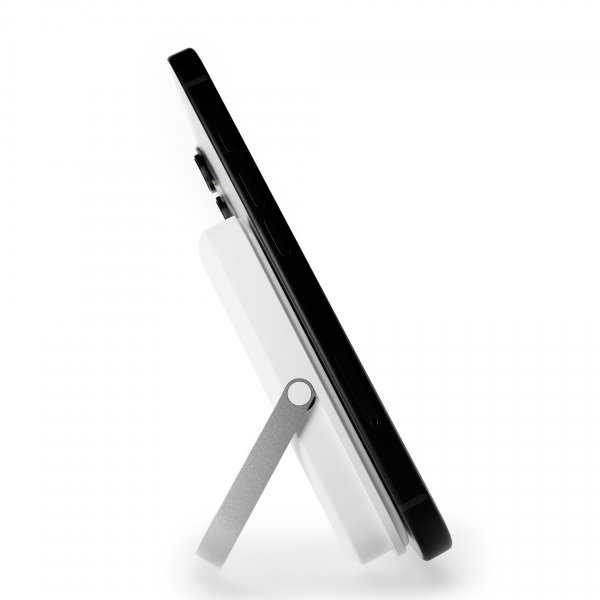 Puro Powerbank Stand Power Mag 5000 mAh Hvit