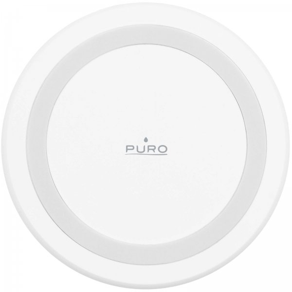 Puro Trådløs lader 10W Hvit