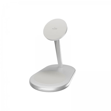 Puro Trådløs lader Mag Station 2-in-1 Qi2 Hvit
