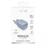 Puro Lader MiniPro GaN USB-C 20W Blå