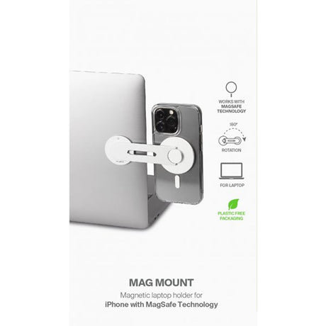 Puro Mobilholder til datamaskin MagSafe Sølv