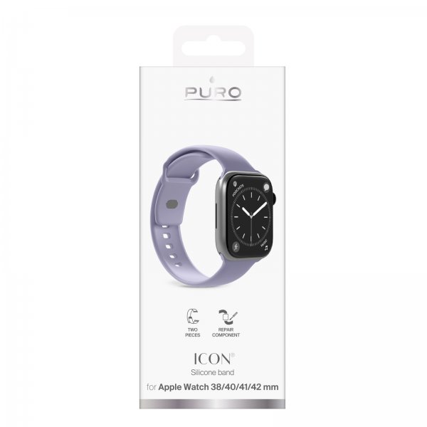 Puro Apple Watch 38/40/41/42mm Armbånd Icon Lavendel