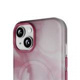 Puro iPhone 15 Deksel Aqua Rosa
