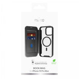 Puro iPhone 15 Pro Max Etui Book Mag Svart